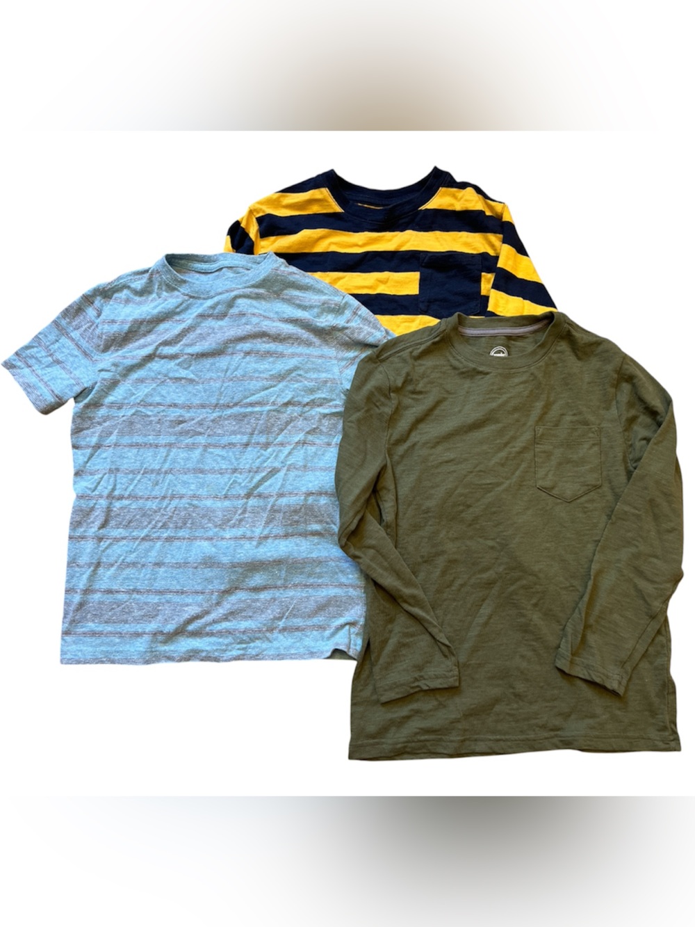 Boys Wonder Nation & Garanimals Shirts Size 8 M Bundle Lot of 3 Tops